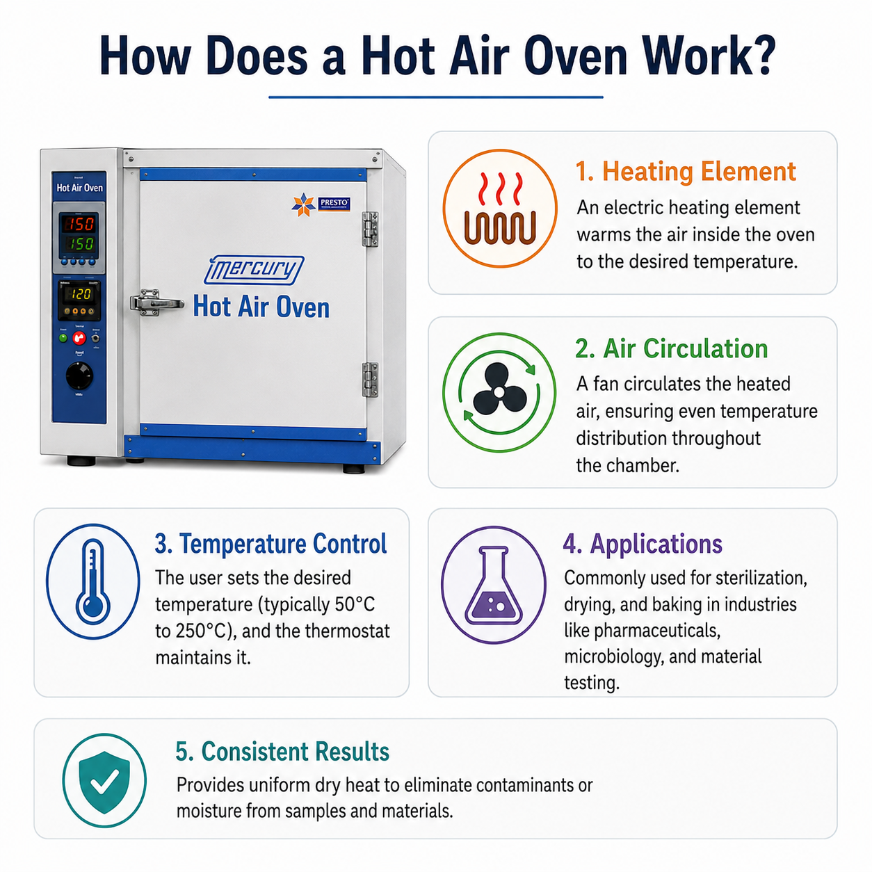 how a Hot Air Oven works